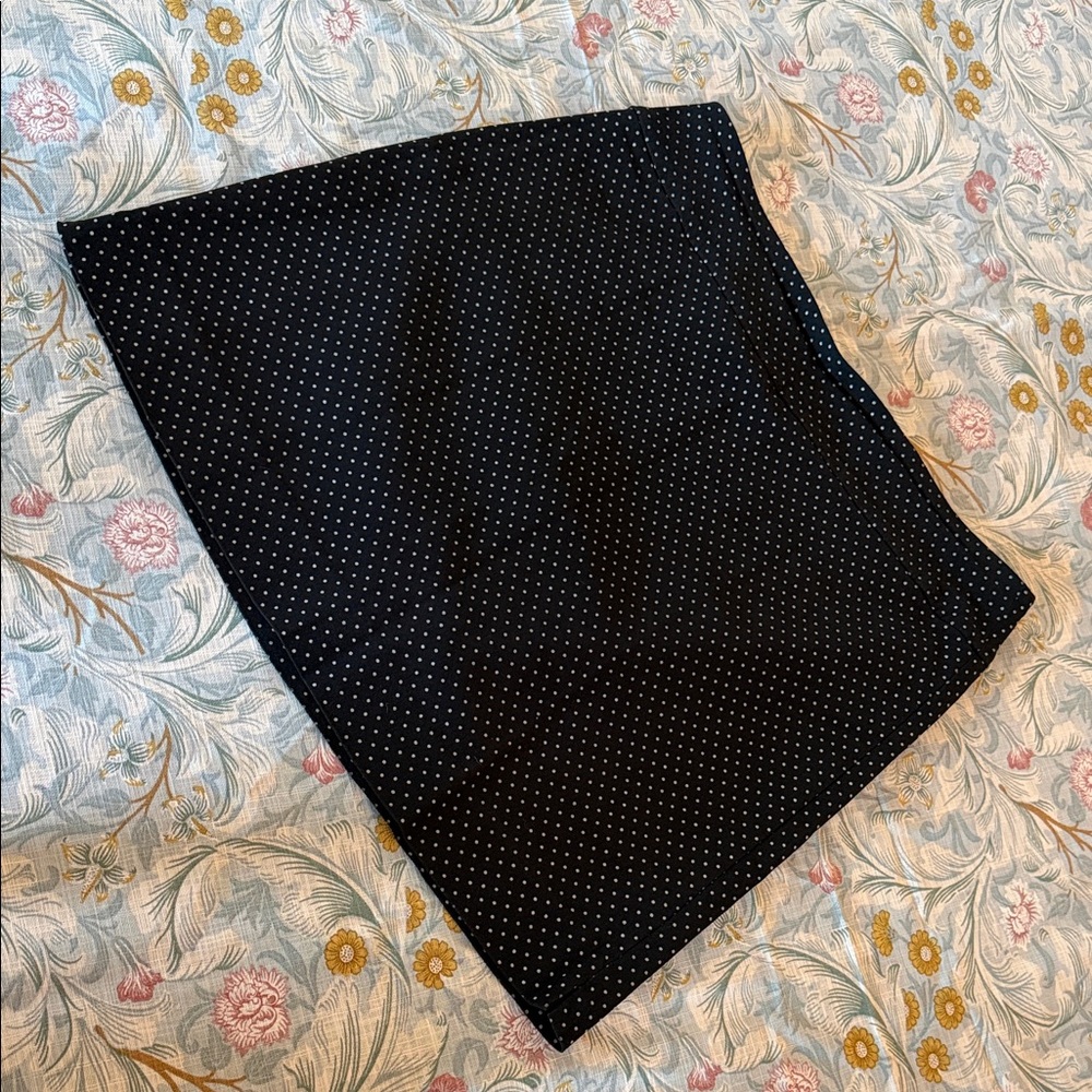 Black Polka Dot Skort